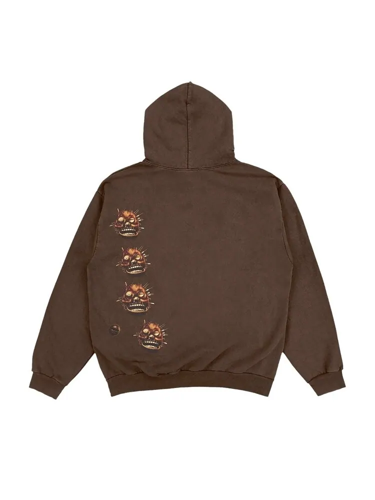Худи Cactus Jack By Travis Scott Cactus Jack by Travis Scott Utopia A2 Hoodie — изображение 2 из 2, коричневый