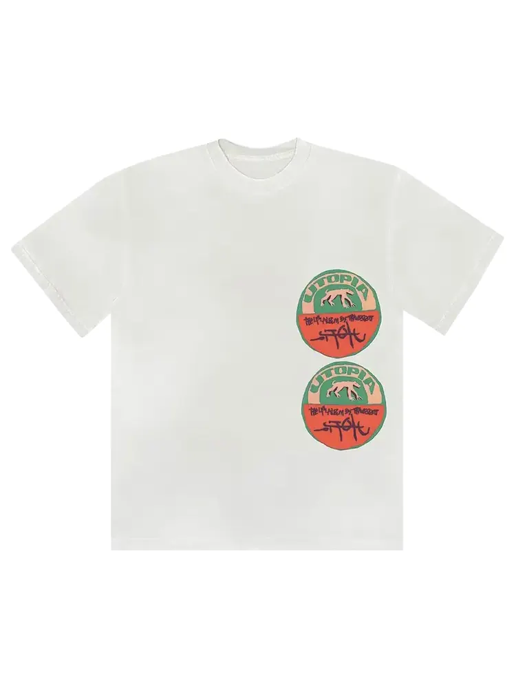 Футболка Cactus Jack By Travis Scott Cactus Jack by Travis Scott B3 Utopia 'White' — изображение 1 из 2, белый