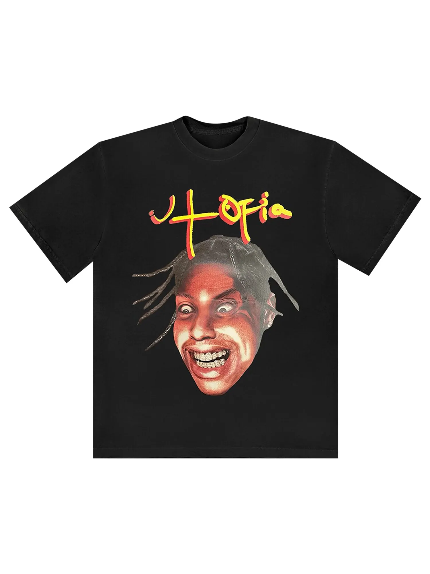 Футболка Cactus Jack by Travis Scott Utopia II с принтом — изображение 1 из 2, черный