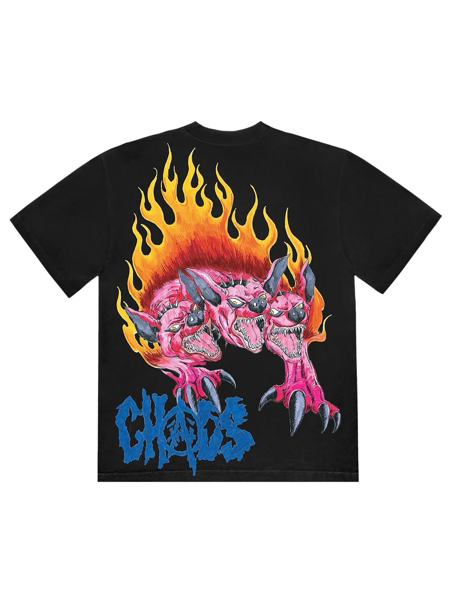 Футболка Cactus Jack от Travis Scott Utopia x St Michael Tee 1B Black — изображение 2 из 2, черный