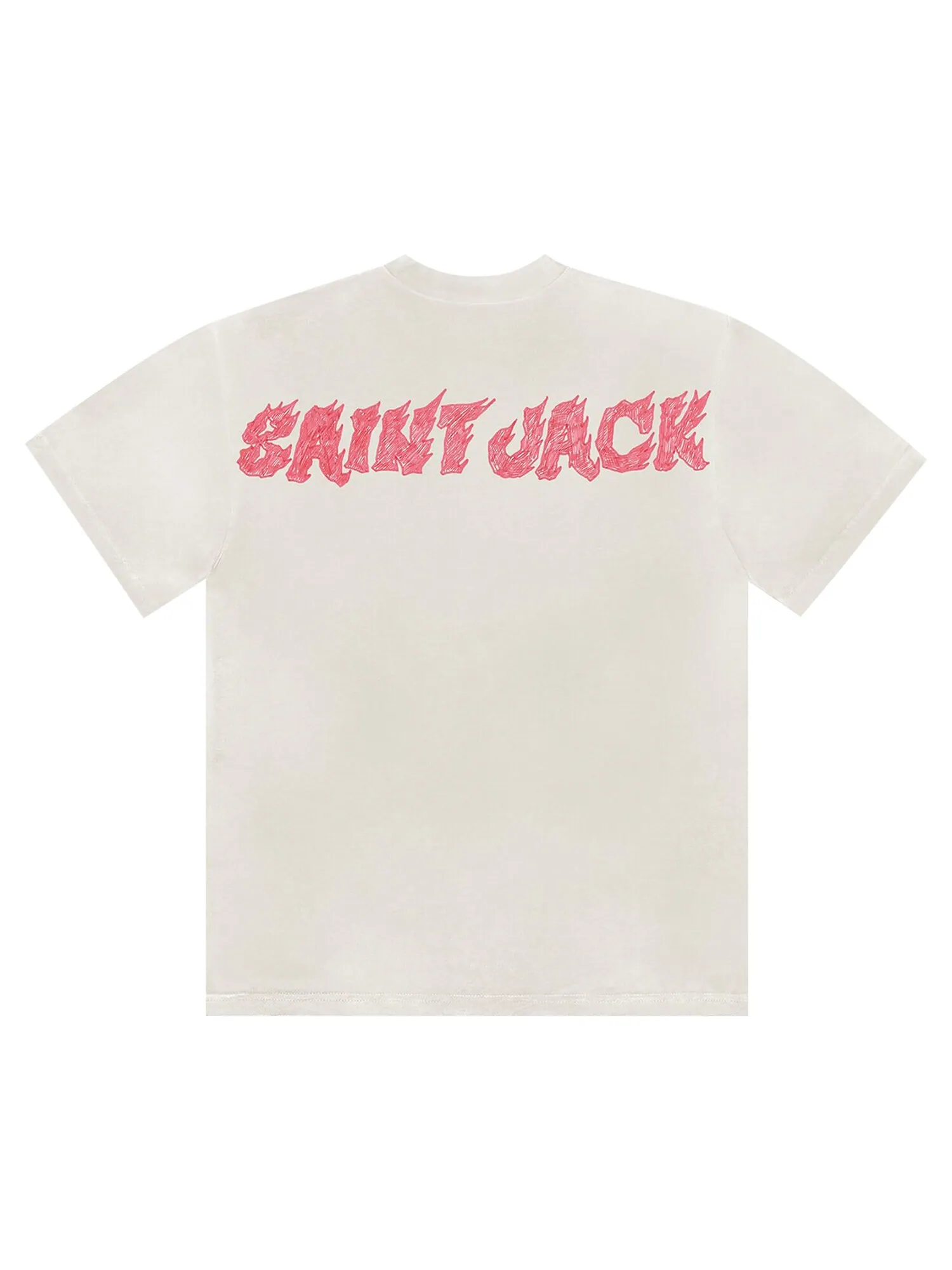 Футболка Cactus Jack от Travis Scott Utopia x St Michael Tee 2A White — изображение 2 из 2, белый