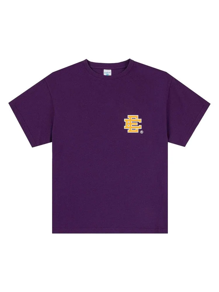Футболка Eric Emanuel EE Basic T-Shirt — изображение 1 из 2, фиолетовый