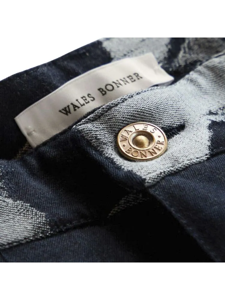 Шорты Wales Bonner Jet Shorts — изображение 3 из 3, синий