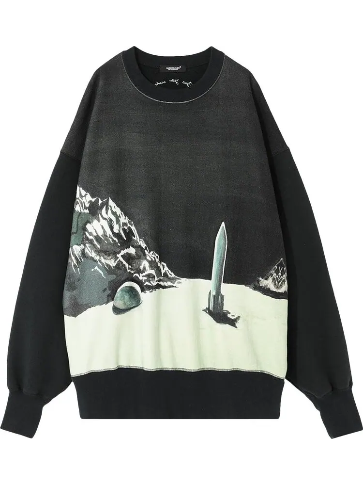Толстовка Undercover Workshop Album Art Sweatshirt 'Dark Green' — зеленый