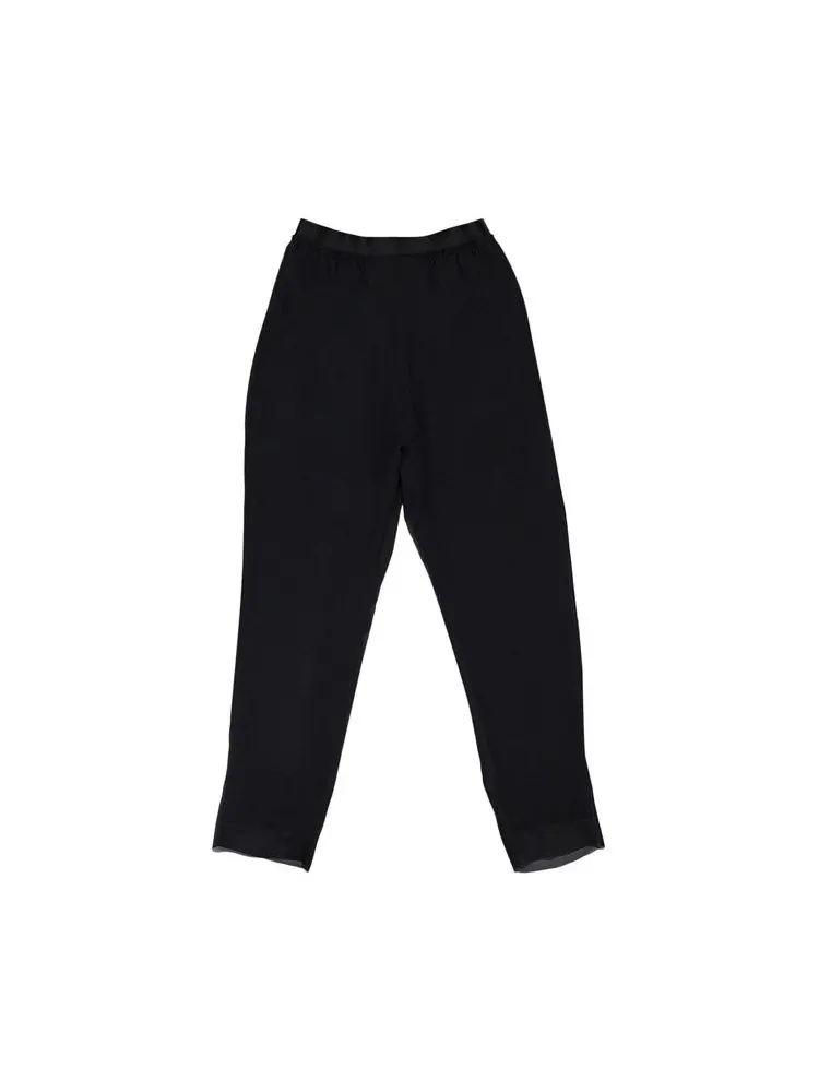 Брюки Undercover Mesh Layered Pants — черный