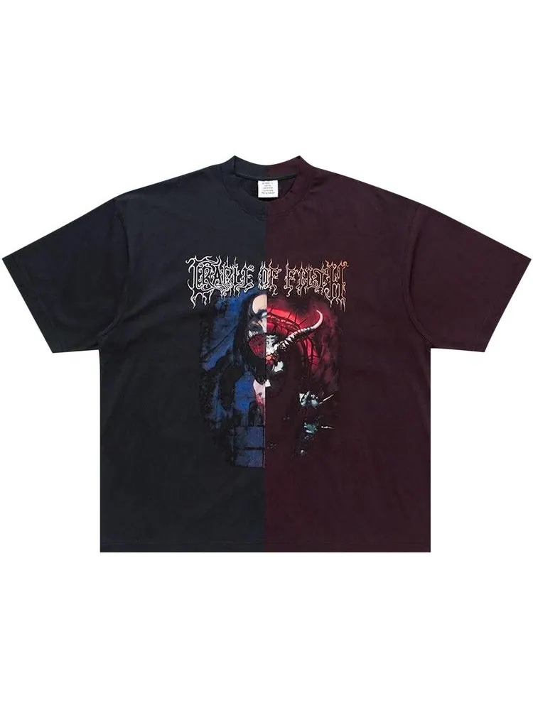 Футболка Vetements Cradle of Filth Cut Up Oversized T-Shirt