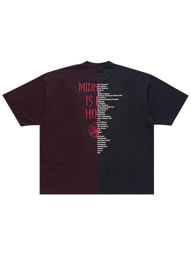 Футболка Vetements Cradle of Filth Cut Up Oversized T-Shirt — изображение 2 из 2, черный/красный