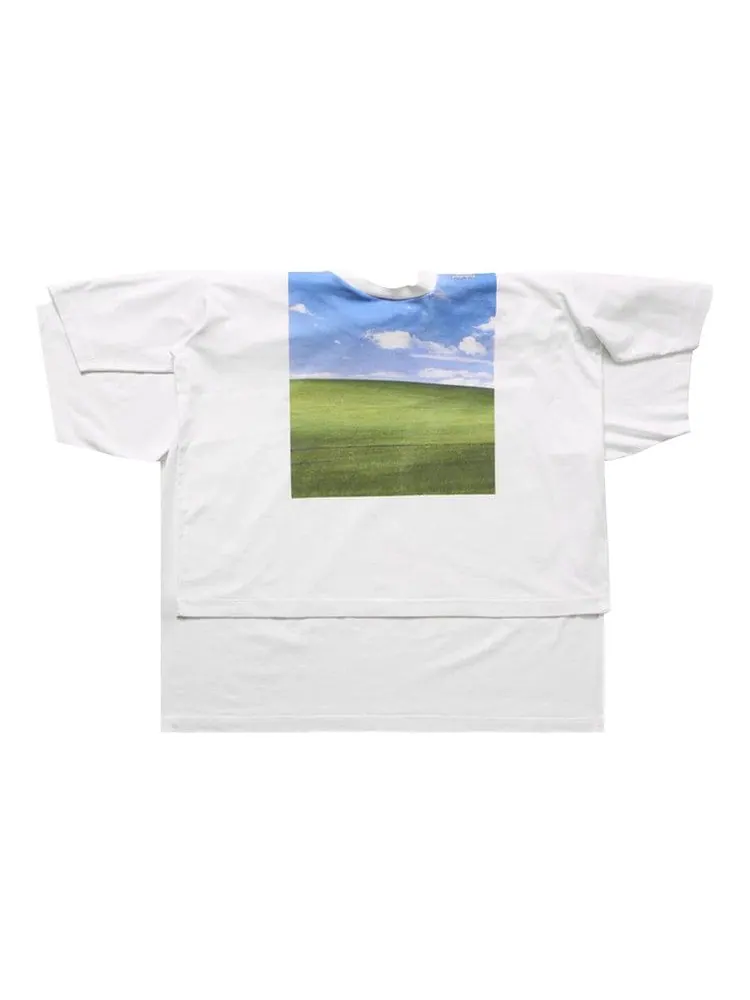 Футболка Vetements Desktop Double Layered T-Shirt