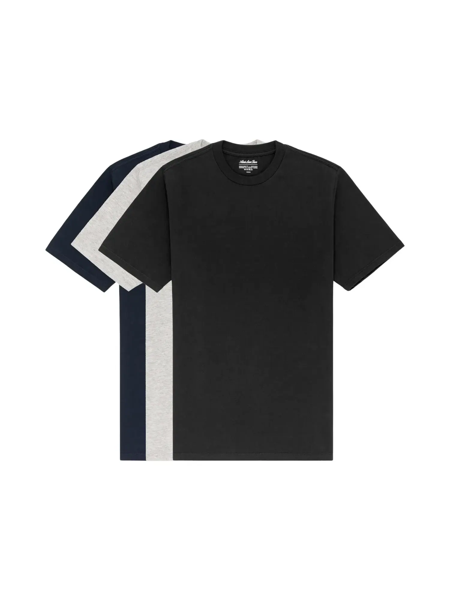 Футболка Aimé Leon Dore T-Shirt 3-Pack — изображение 1 из 2, черный