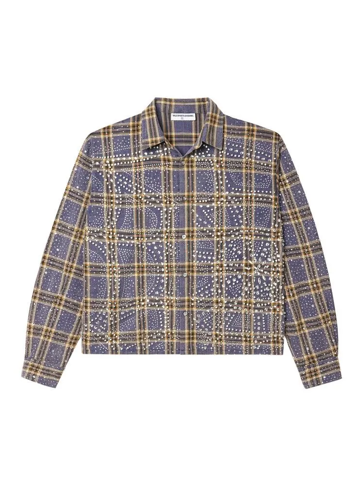 Топ Vale Forever Moonlight Flannel — изображение 1 из 2, синий/желтый