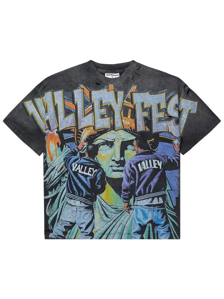 Футболка Vale Forever Bling Graffiti Tee — изображение 1 из 2, черный