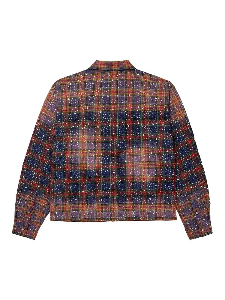 Топ Vale Forever Purple Fever Flannel — изображение 2 из 2, синий/оранжевый