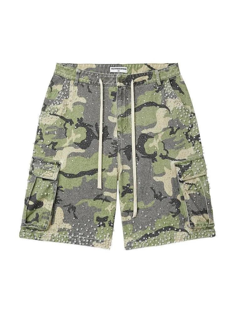 Брюки Vale Forever Soulja Camo Jorts — изображение 1 из 2, зеленый