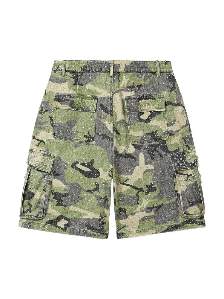Брюки Vale Forever Soulja Camo Jorts — изображение 2 из 2, зеленый