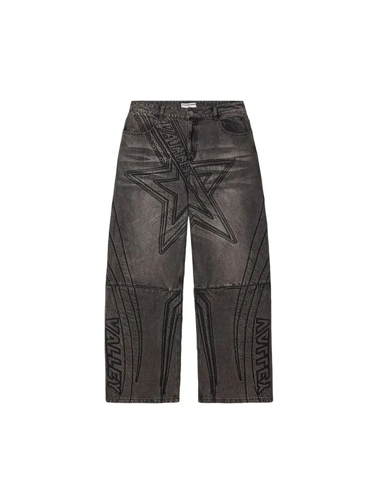 Брюки Vale Forever Black Motocroxxx Pines Denim — 1