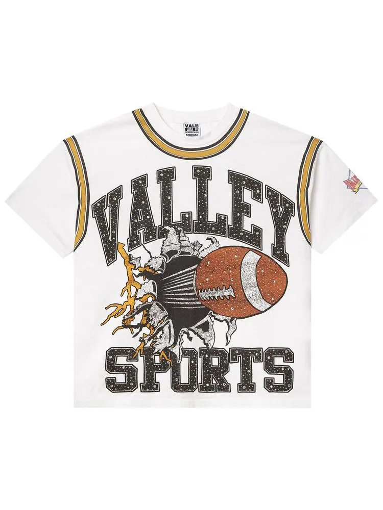 Футболка Vale Forever Classic Bling Tee — изображение 1 из 2, белый/коричневый