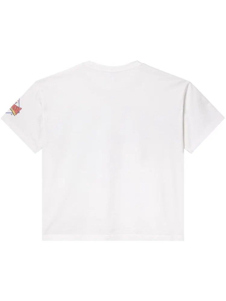 Футболка Vale Forever Classic Bling Tee — изображение 2 из 2, белый/коричневый