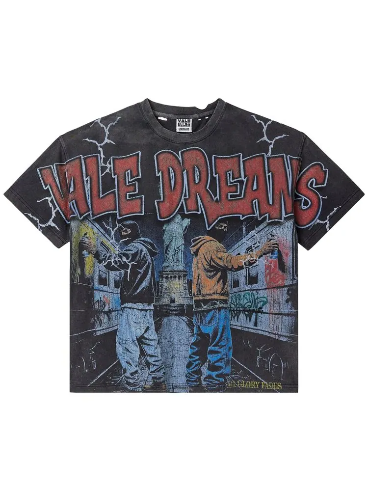 Футболка Vale Forever Tag Big Tee 'Black' — изображение 1 из 2, черный