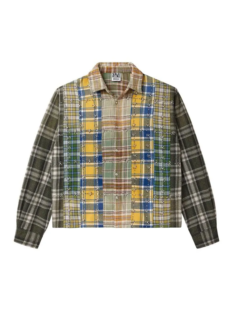 Топ Vale Forever Earth Day Flannel — изображение 1 из 2, зеленый