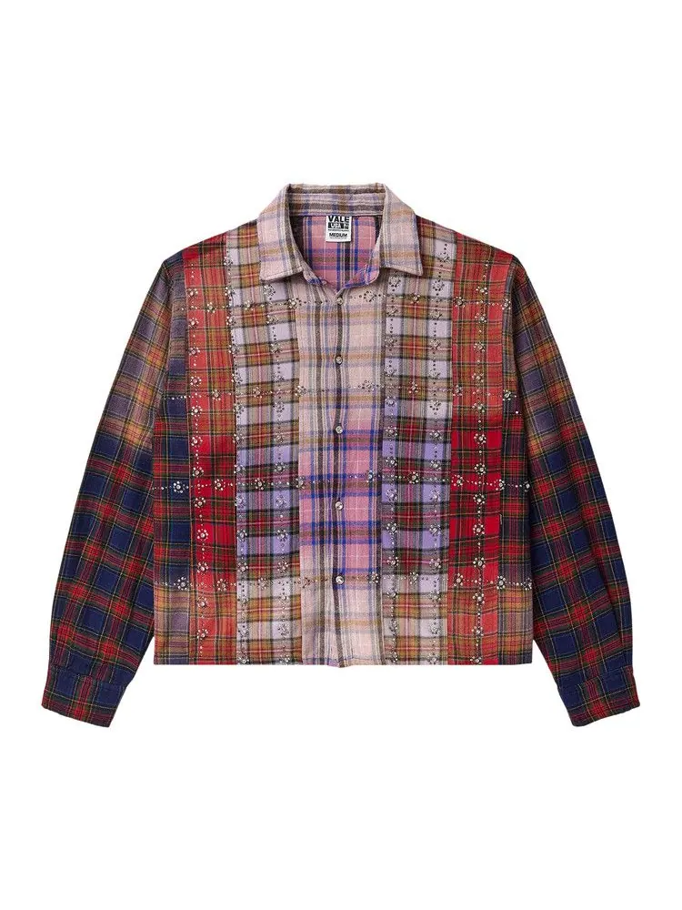 Топ Vale Forever Summer Jam Flannel — изображение 1 из 2, красный