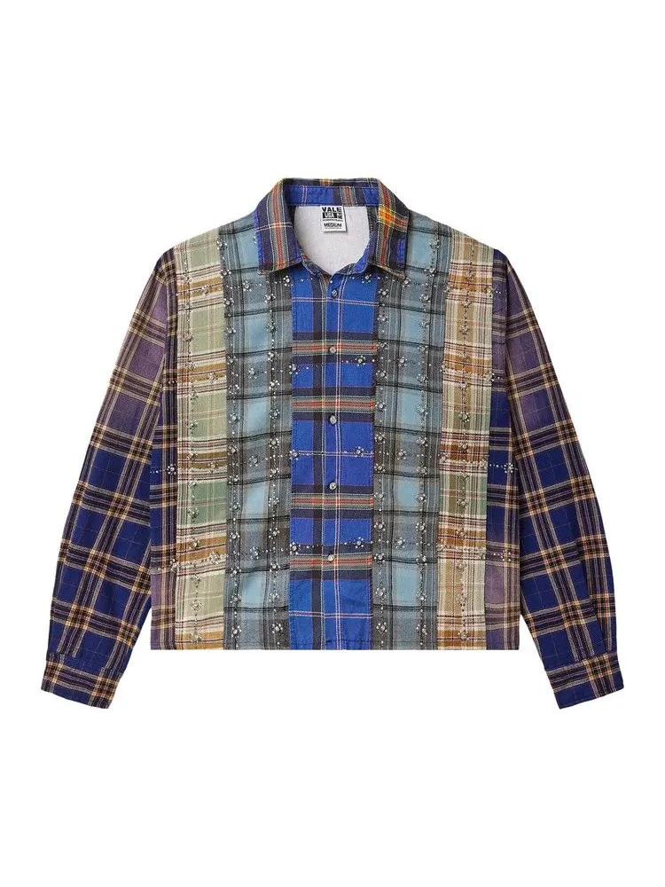 Топ Vale Forever Splash Zone Flannel, Cool/Patchwork — изображение 1 из 2, мульти