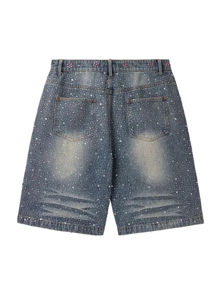 Брюки Vale Forever Iced Out Jorts — изображение 2 из 2, синий