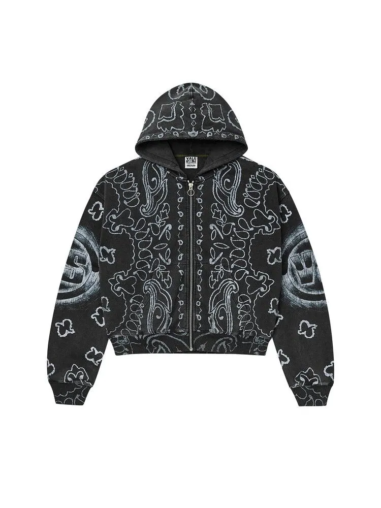 Толстовка Vale Forever Flag Zip Up — изображение 1 из 2, черный
