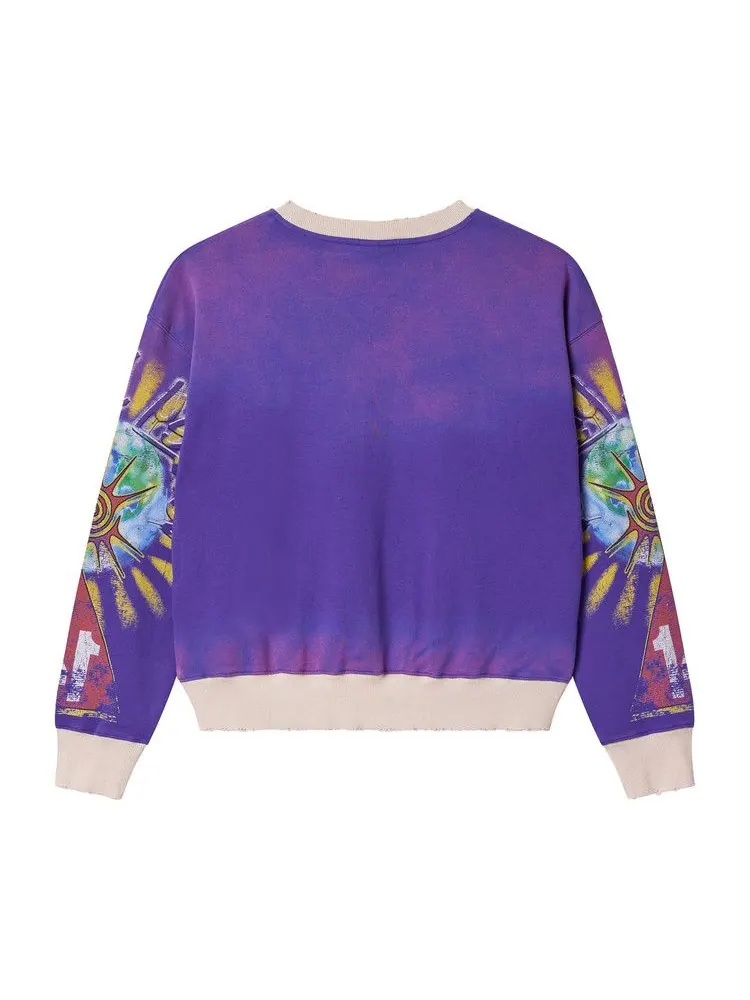 Свитер Vale Forever Space Alien Crewneck — изображение 2 из 2, фиолетовый