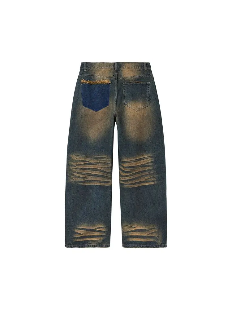 Брюки Vale Forever Thrashed Denim, Dark/Wash — изображение 2 из 2, синий
