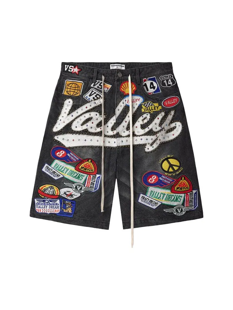 Брюки Vale Forever Black 1980s Jorts — изображение 1 из 2, черный