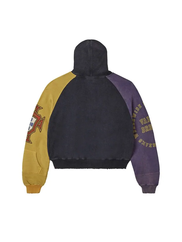 Толстовка Vale Forever Crest Zip Up — изображение 2 из 2, фиолетовый/черный/желтый