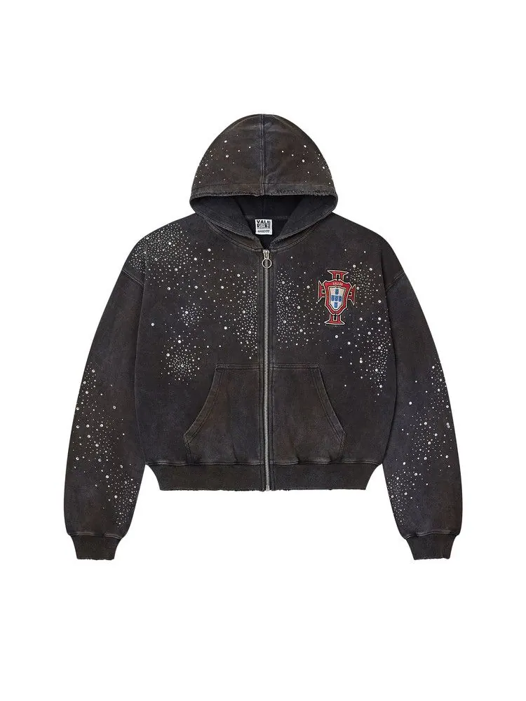 Толстовка Vale Forever Pluto Custered Zip Up — изображение 1 из 2, черный