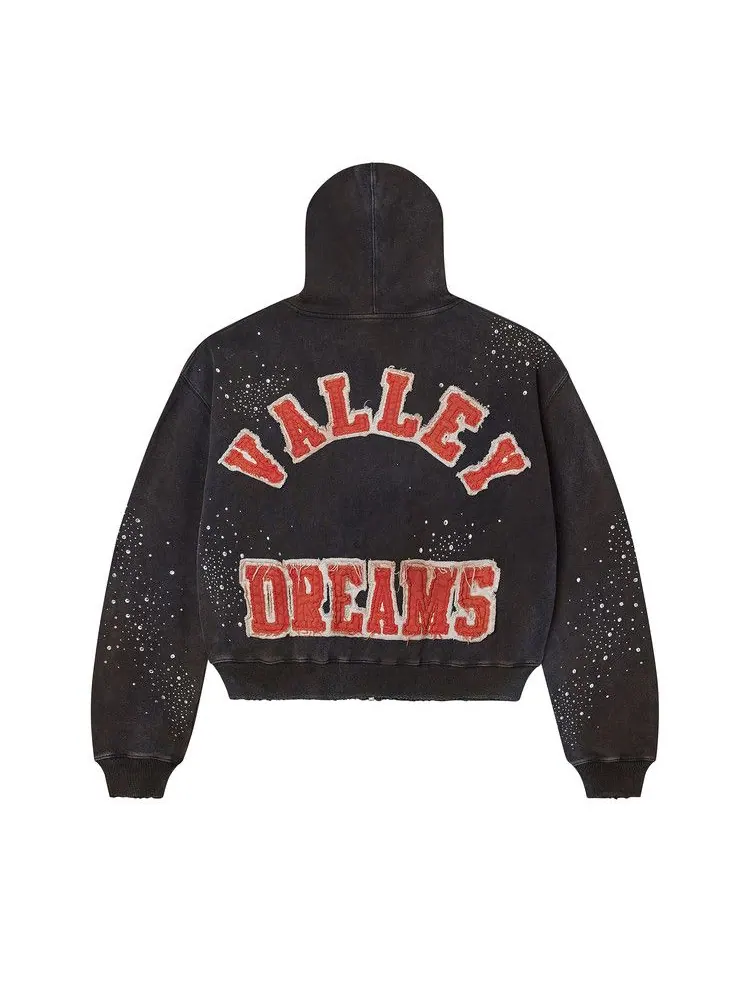 Толстовка Vale Forever Pluto Custered Zip Up — изображение 2 из 2, черный
