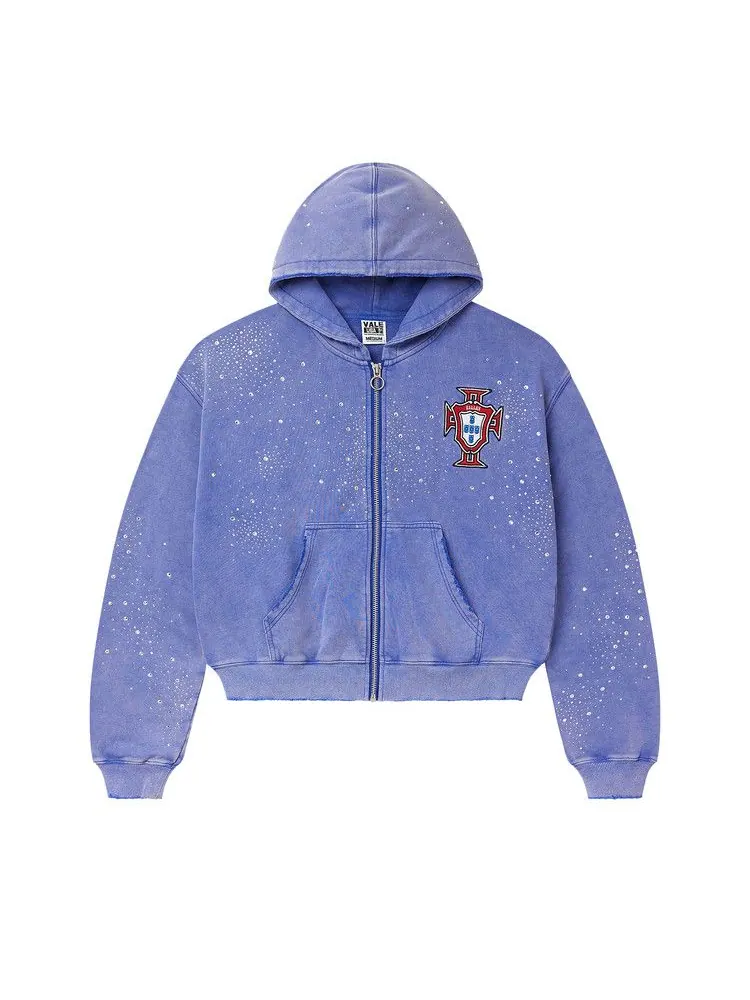 Толстовка Vale Forever Sea Cluster Zip Up — изображение 1 из 2, светлый синий
