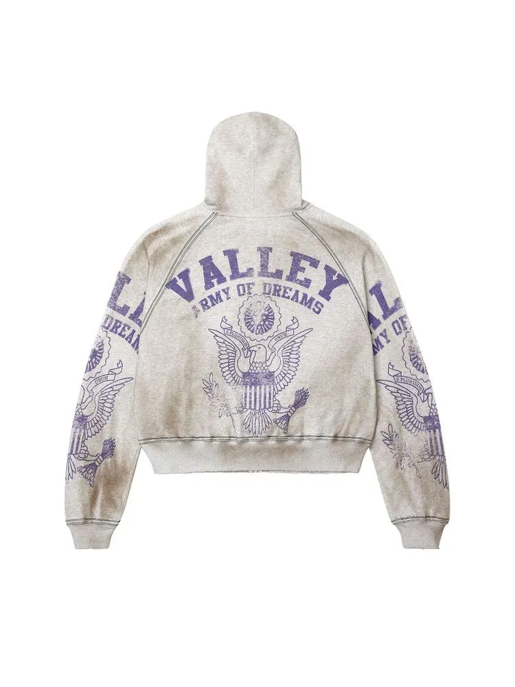 Толстовка Vale Forever Army Zip Up — изображение 2 из 2, серый