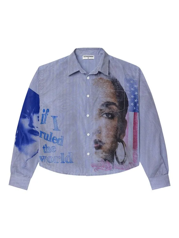 Топ Vale Forever Freedom Button Up — изображение 1 из 2, синий