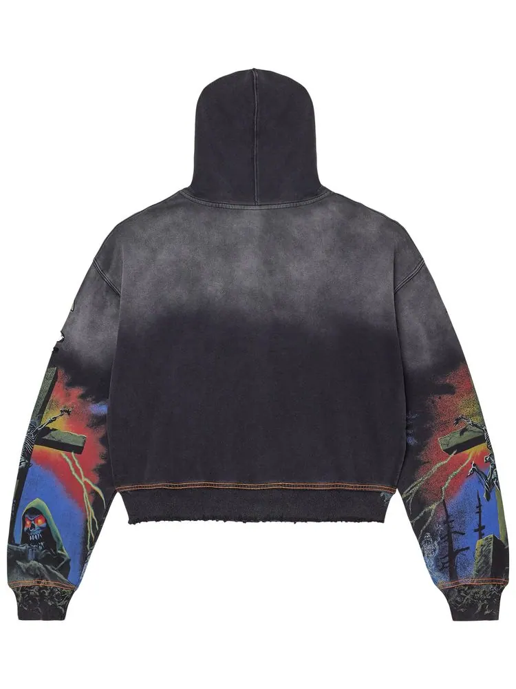 Толстовка Vale Forever Damned Big Zip Up — изображение 2 из 2, черный
