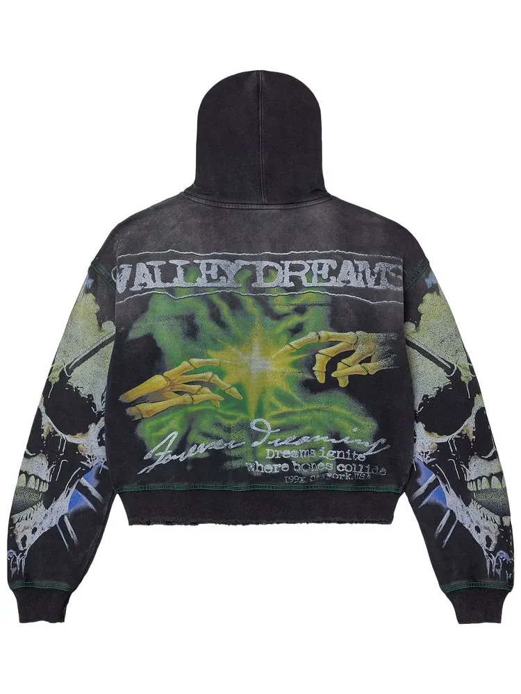Толстовка-молния Vale Forever Gravedigger — изображение 2 из 2, черный