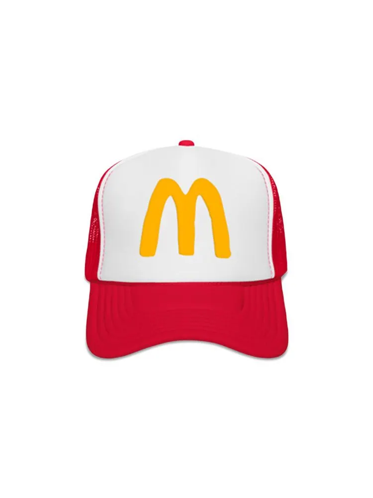 Топ Cactus Plant Flea Market x McDonalds Cactus Buddy! Uniform — изображение 3 из 4, белый/красный