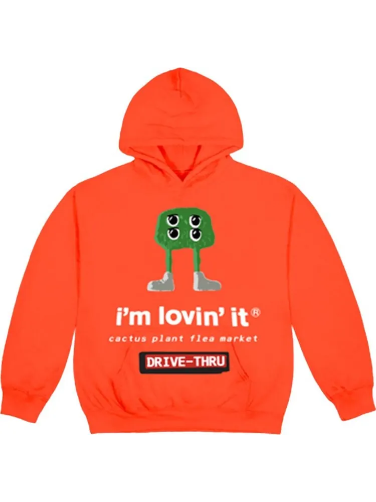 Худи Cactus Plant Flea Market x McDonald's Fry Guy Hoodie 'Bright Orange' — изображение 1 из 2, оранжевый
