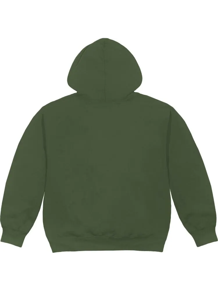 Худи Cactus Plant Flea Market x McDonald's Seeing Double Hoodie 'Army' — изображение 2 из 2, зеленый