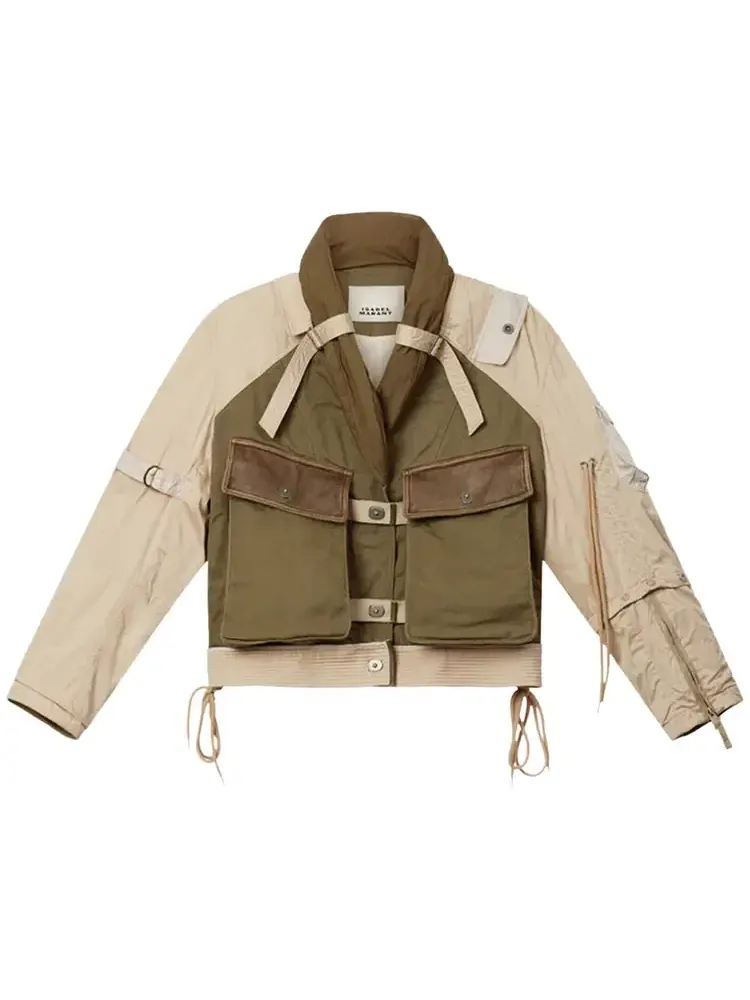 Куртка с карманами Isabel Marant Julissa — изображение 1 из 1, бежевый