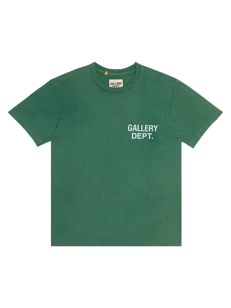 Футболка Gallery Dept. Vintage Logo 'Hunt Green' — изображение 1 из 2, зеленый