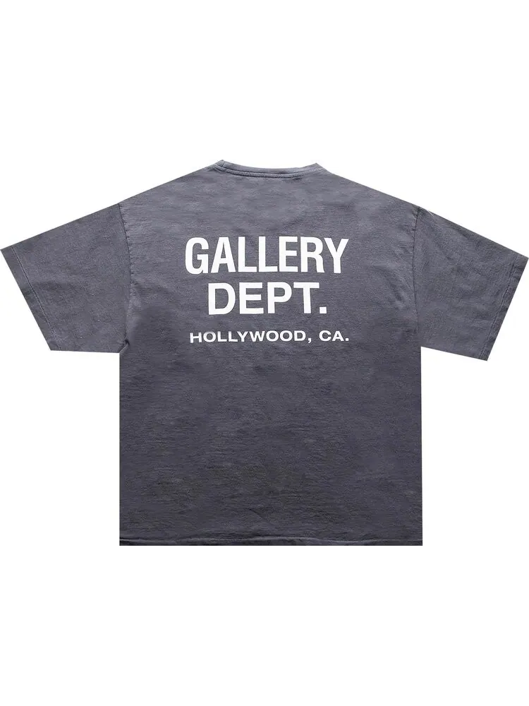 Футболка Gallery Dept. Souvenir Tee 'Black' — изображение 2 из 2, черный