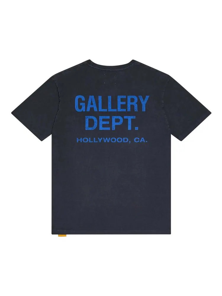 Футболка Gallery Dept. Souvenir Tee 'Washed Black' — изображение 2 из 2, черный