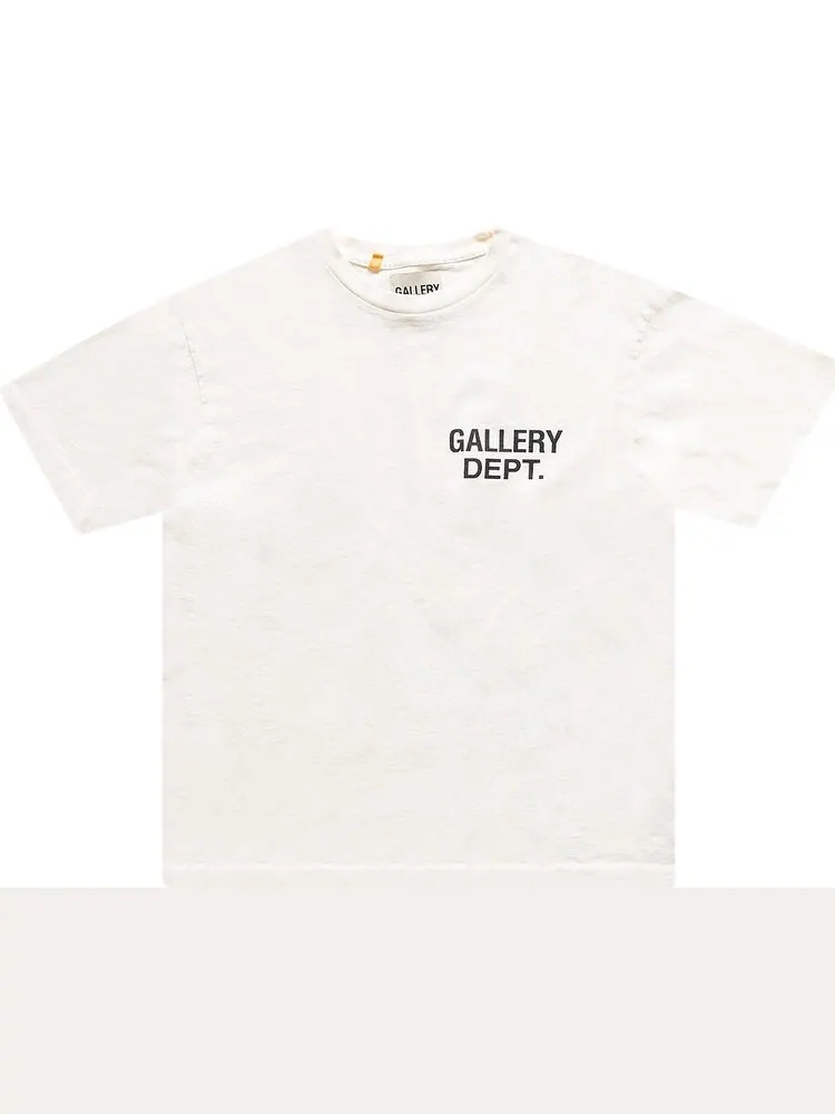 Футболка Gallery Dept. Souvenir Tee 'Cream' — изображение 1 из 2, бежевый