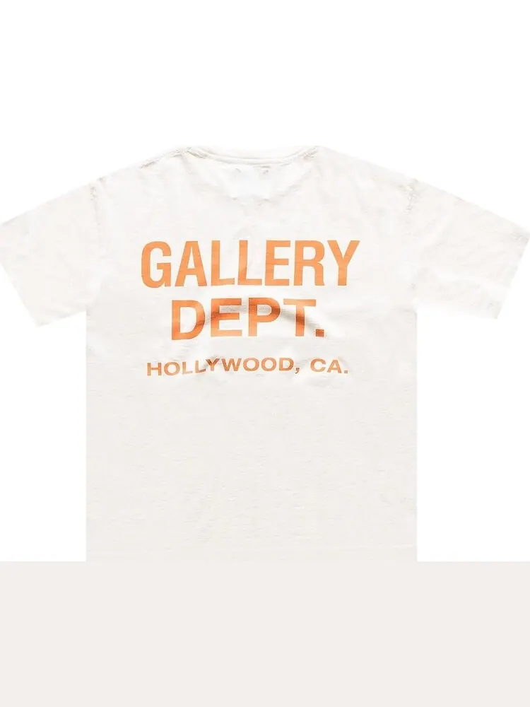 Футболка Gallery Dept. Souvenir Tee 'Cream' — изображение 2 из 2, бежевый