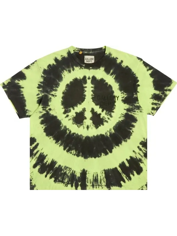 Сувенирная футболка Tie Dye Dept. Gallery — изображение 1 из 2, зеленый