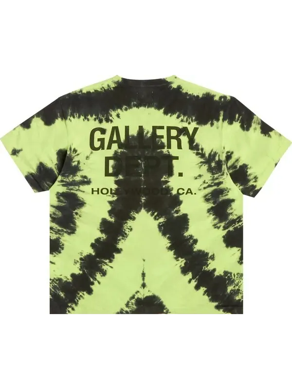 Сувенирная футболка Tie Dye Dept. Gallery — изображение 2 из 2, зеленый