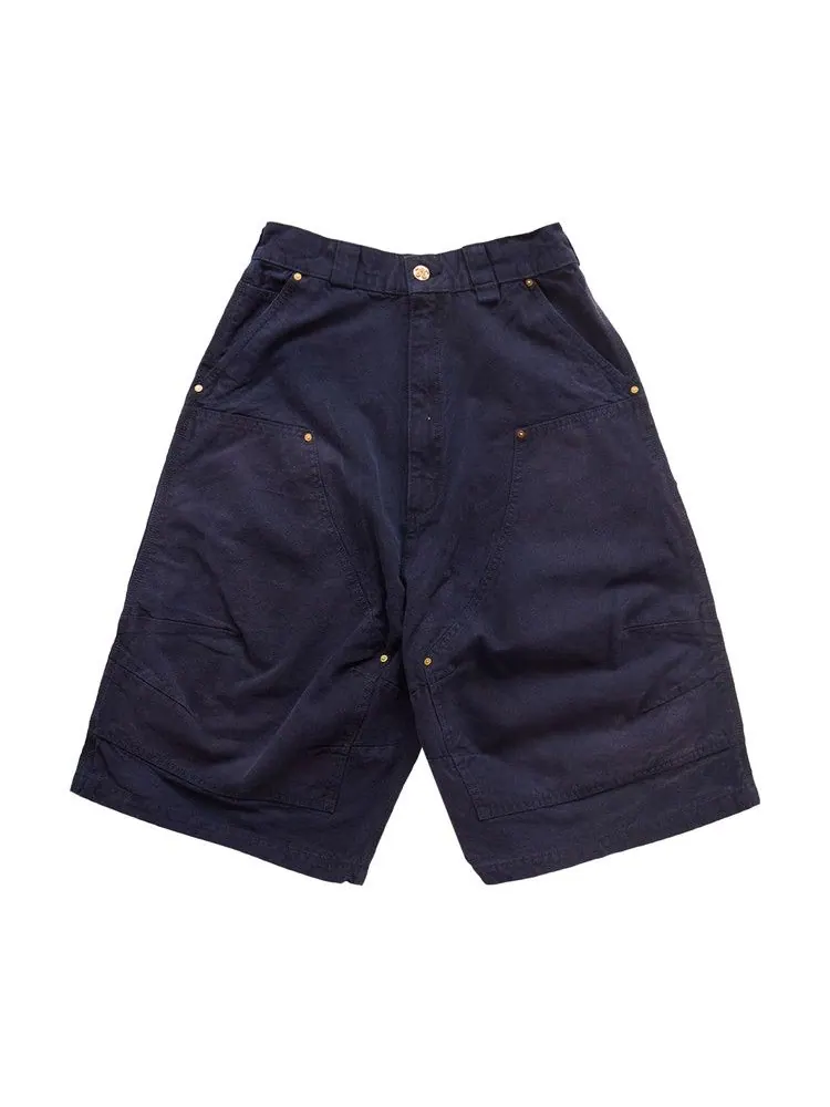 Шорты Willy Chavarria Stockton Double Knee Short, Peacoat — синий